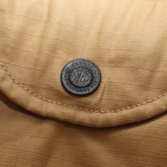 Crooks and Castles Mens Reversible Insulated Vest Blue Gray Tan Size XL Cotton - Picture 7 of 12